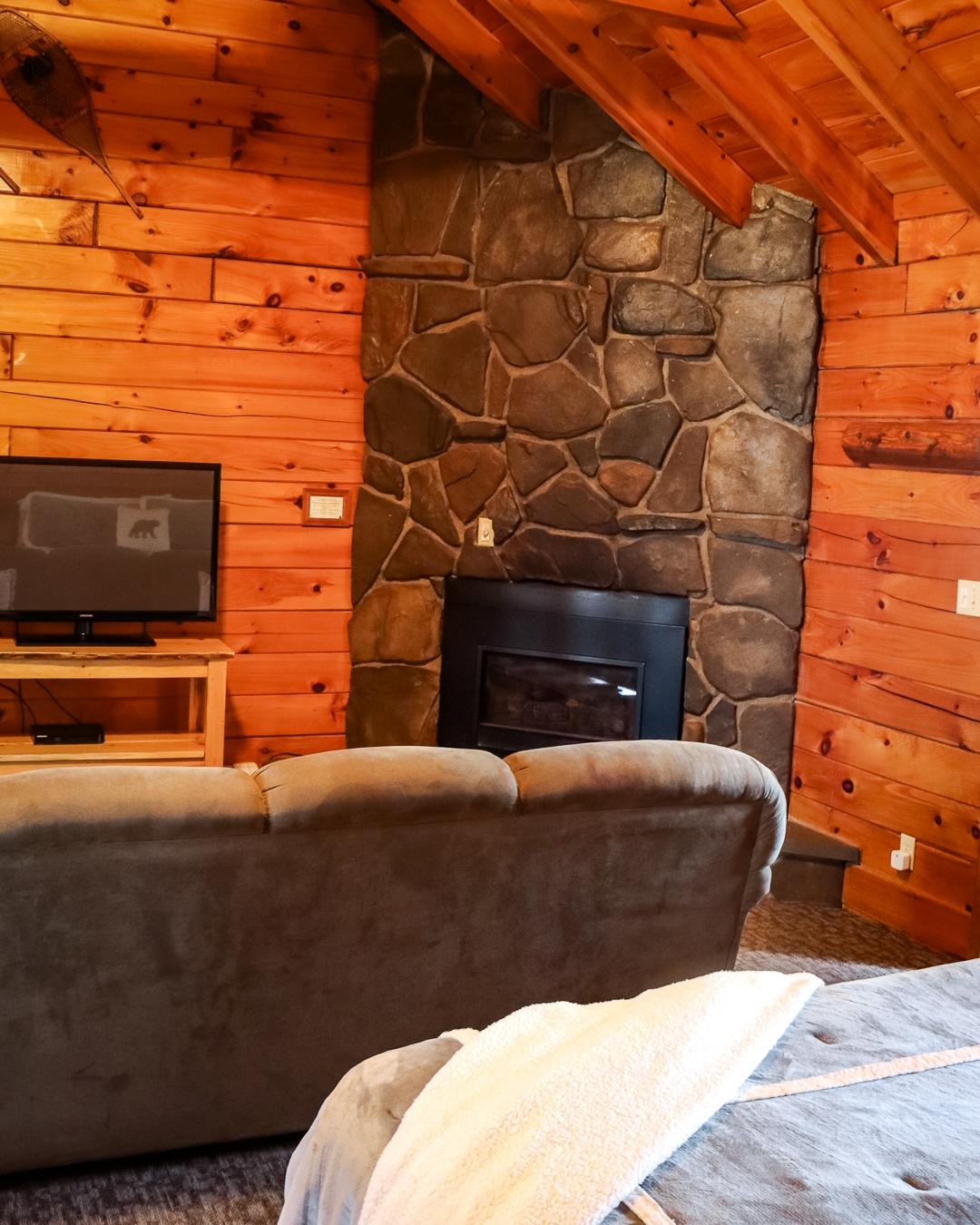 Inside log cabin 2